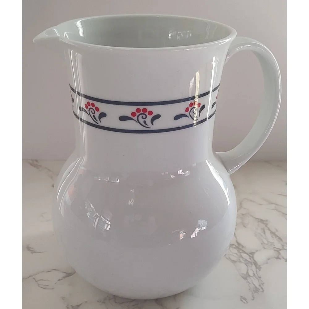 1982 Copco Japan Country Iced Tea Pitcher Excellent Condition Holds 6 Cups